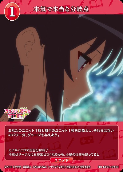 本気で本当な分岐点 【BB/SHS/080N】